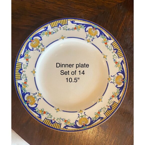 Beautiful Vintage 129-piece Royal Worcester Lille Set (c. 1920s) - Picture 8 of 16